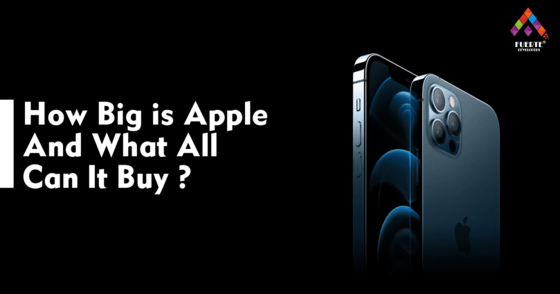 How big is apple and what all can it buy?