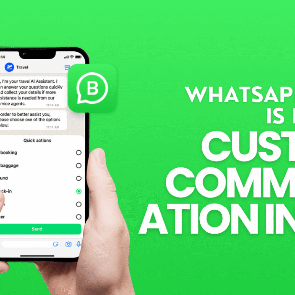 Indian businesses using WhatsApp Business to chat with customers, share catalogs, and automate support in 2025
