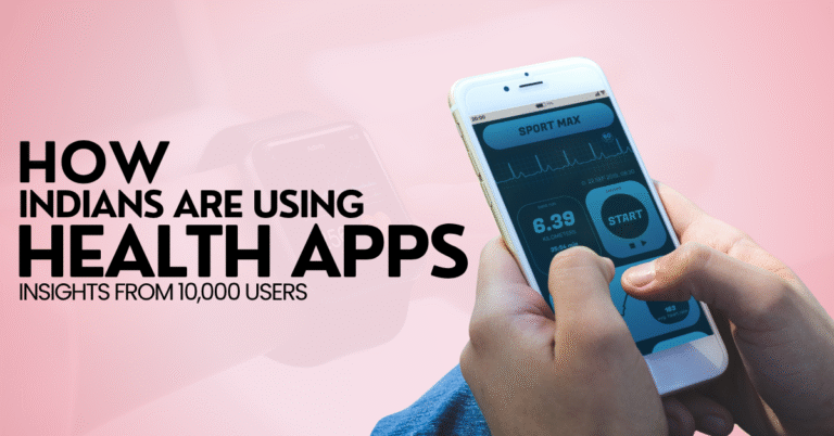 How Indians Are Using Health Apps: Insights from 10,000 Users