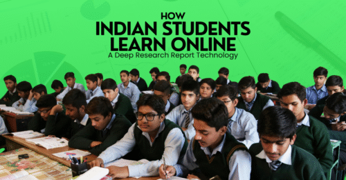 How Indian Students Learn Online: A Deep Research Report