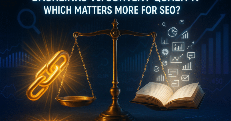 Backlinks vs. Content Quality: Which Matters More for SEO?