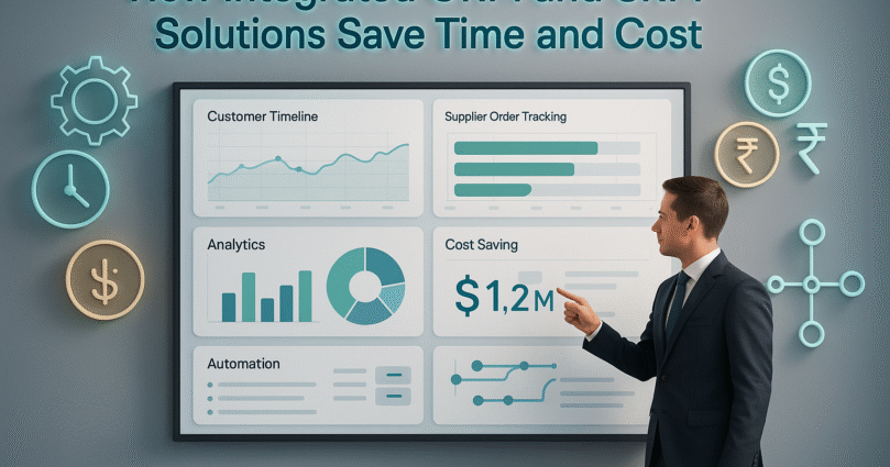 How Integrated CRM and SRM Solutions Save Time and Cost