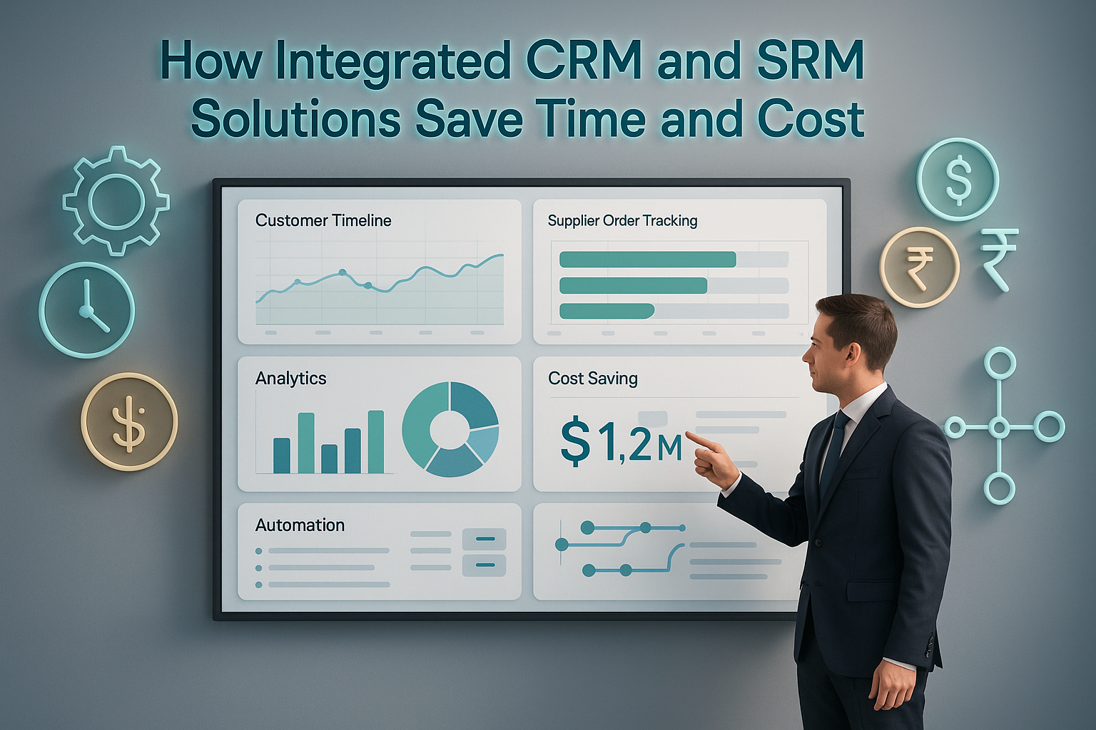 You are currently viewing How Integrated CRM and SRM Solutions Save Time and Cost