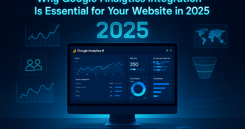 Why Google Analytics Integration Is Essential for Your Website in 2025