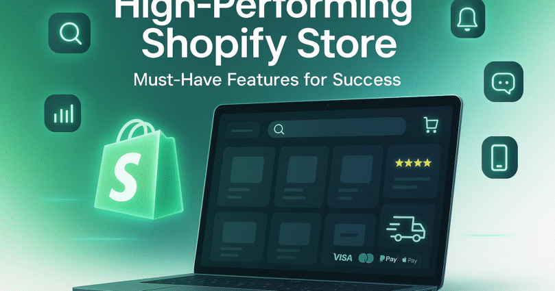 Must-Have Features for a High-Performing Shopify eCommerce Store