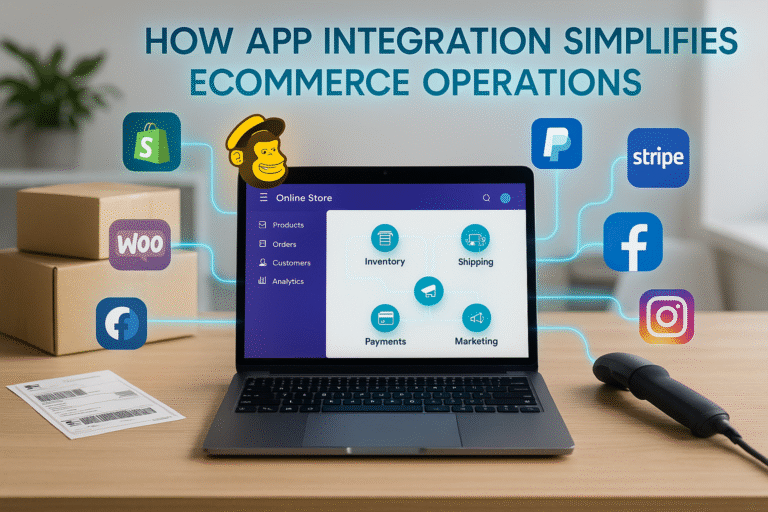 How App Integration Simplifies eCommerce Operations in 2025