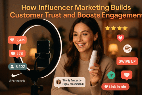 How Influencer Marketing Builds Customer Trust and Boosts Engagement