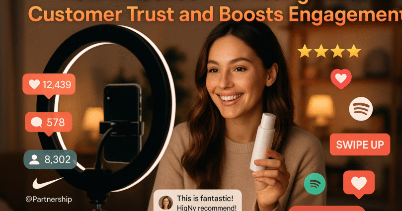 How Influencer Marketing Builds Customer Trust and Boosts Engagement