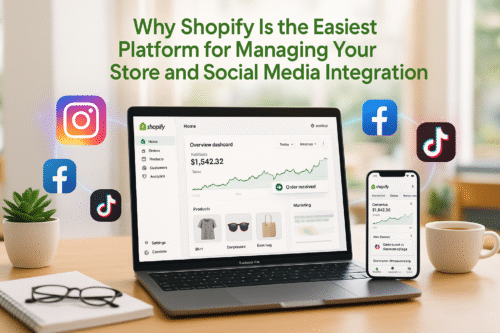 Why Shopify Is the Easiest Platform for Managing Your Store and Social Media Integration
