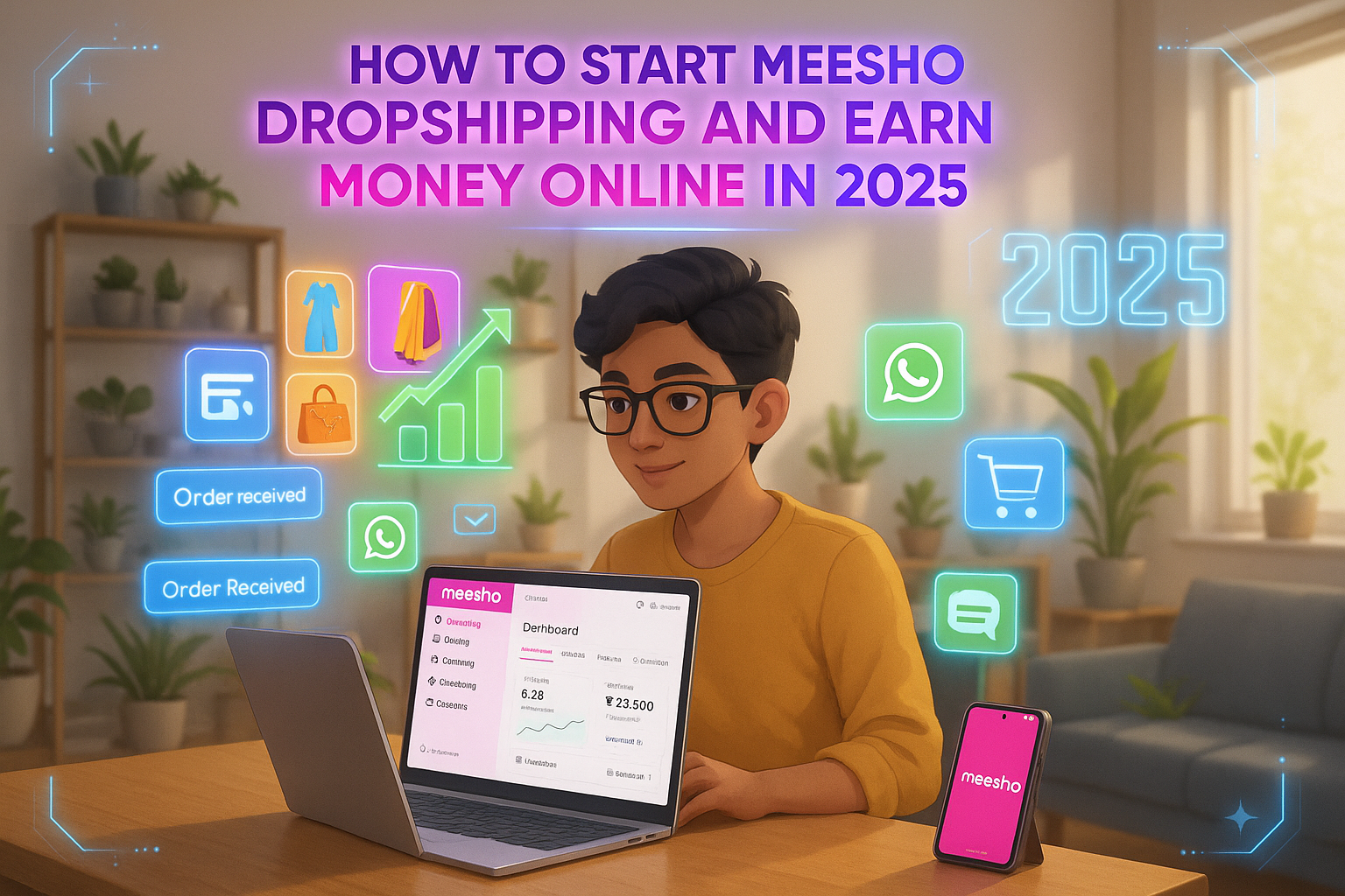 You are currently viewing How to Start Meesho Dropshipping and Earn Money Online in 2025