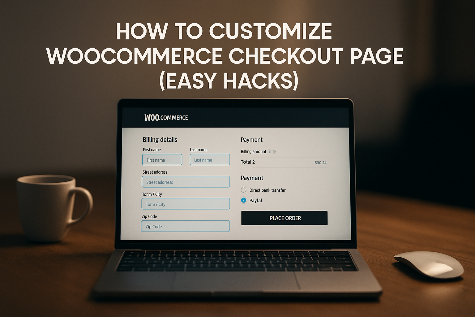 You are currently viewing How to Customize WooCommerce Checkout Page (Easy Hacks)