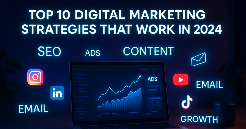 You are currently viewing Top 10 Digital Marketing Strategies That Work in 2024