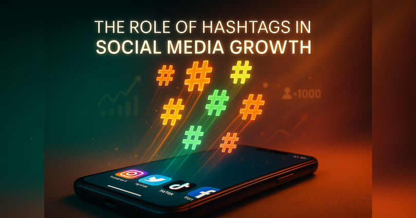 The Role of Hashtags in Social Media Growth