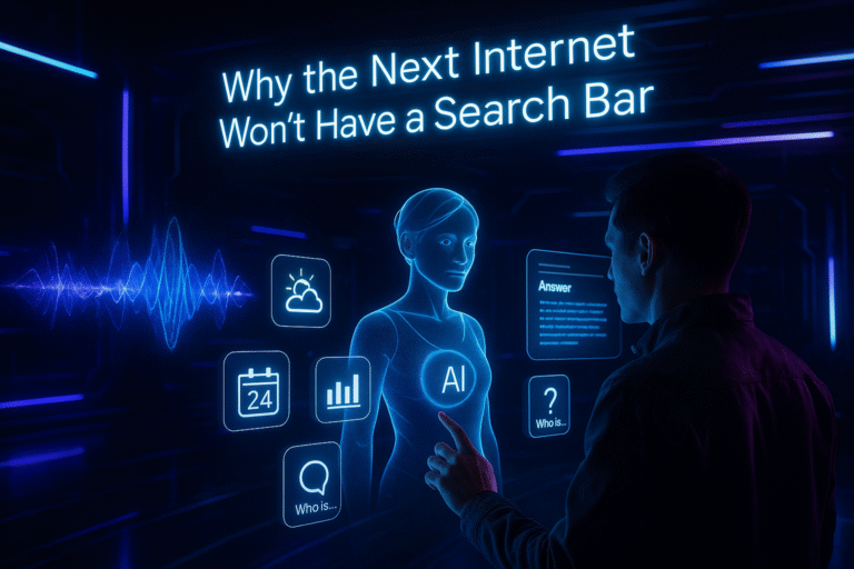 Next Internet Won’t Have a Search Bar