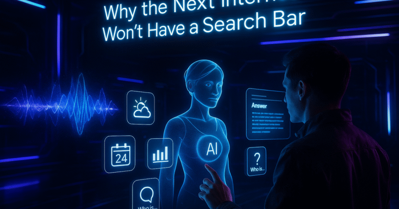 Why the Next Internet Won’t Have a Search Bar