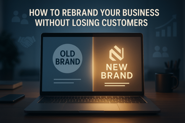 How to Rebrand Your Business Without Losing Customers