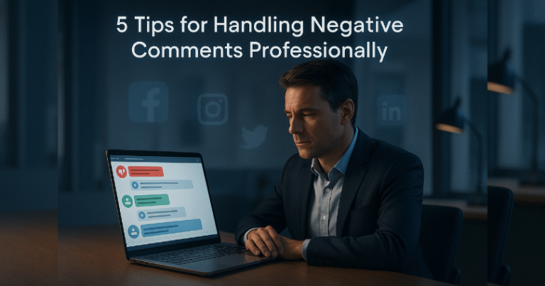 5 Tips for Handling Negative Comments Professionally | Smart Response Guide