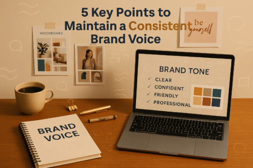 5 Key Points to Maintain a Consistent Brand Voice