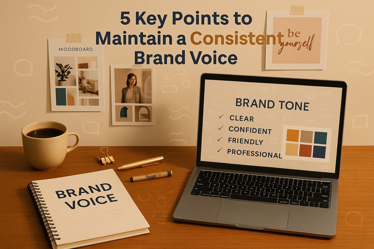 You are currently viewing 5 Key Points to Maintain a Consistent Brand Voice