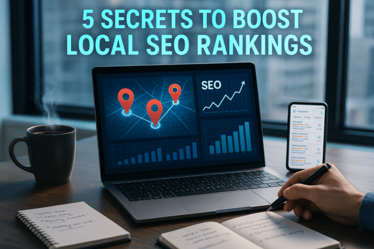 5 Secrets to Boost Local SEO Rankings | Local SEO Tips for Businesses