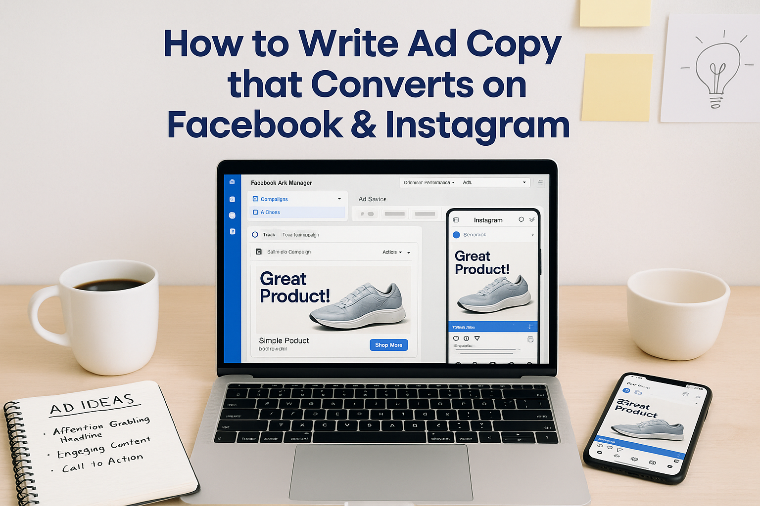 You are currently viewing How to Write Ad Copy that Converts on Facebook & Instagram