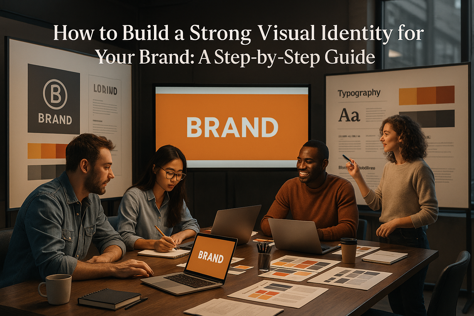 You are currently viewing How to Build a Strong Visual Identity for Your Brand: A Step-by-Step Guide