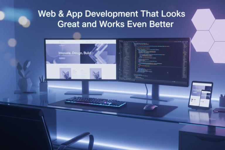 Web & App Development That Looks Great and Works Even Better