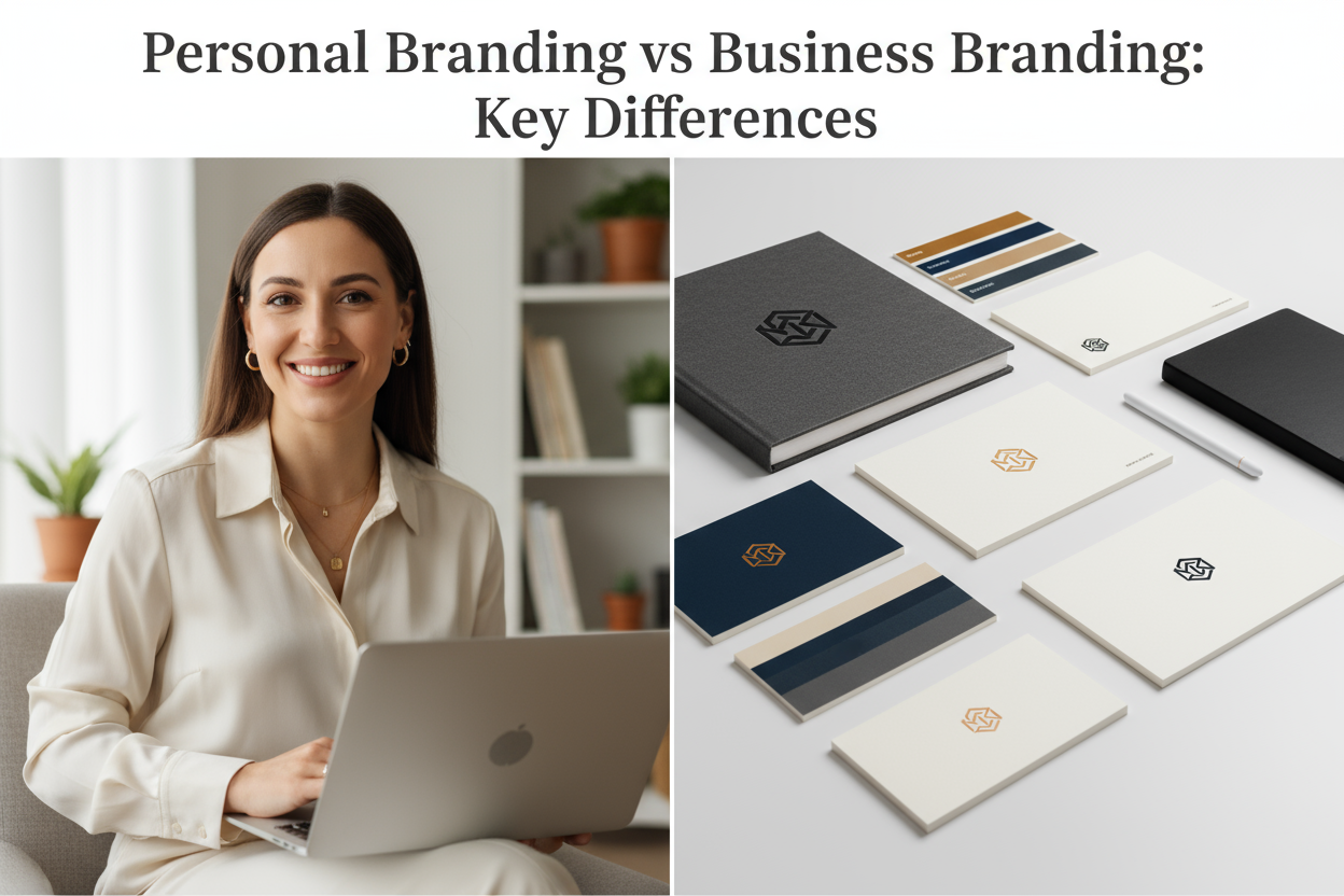 You are currently viewing Personal Branding vs Business Branding: Key Differences