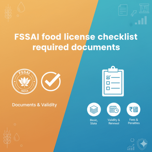 FSSAI License Checklist 2025: Required Documents, Fees, & Penalties