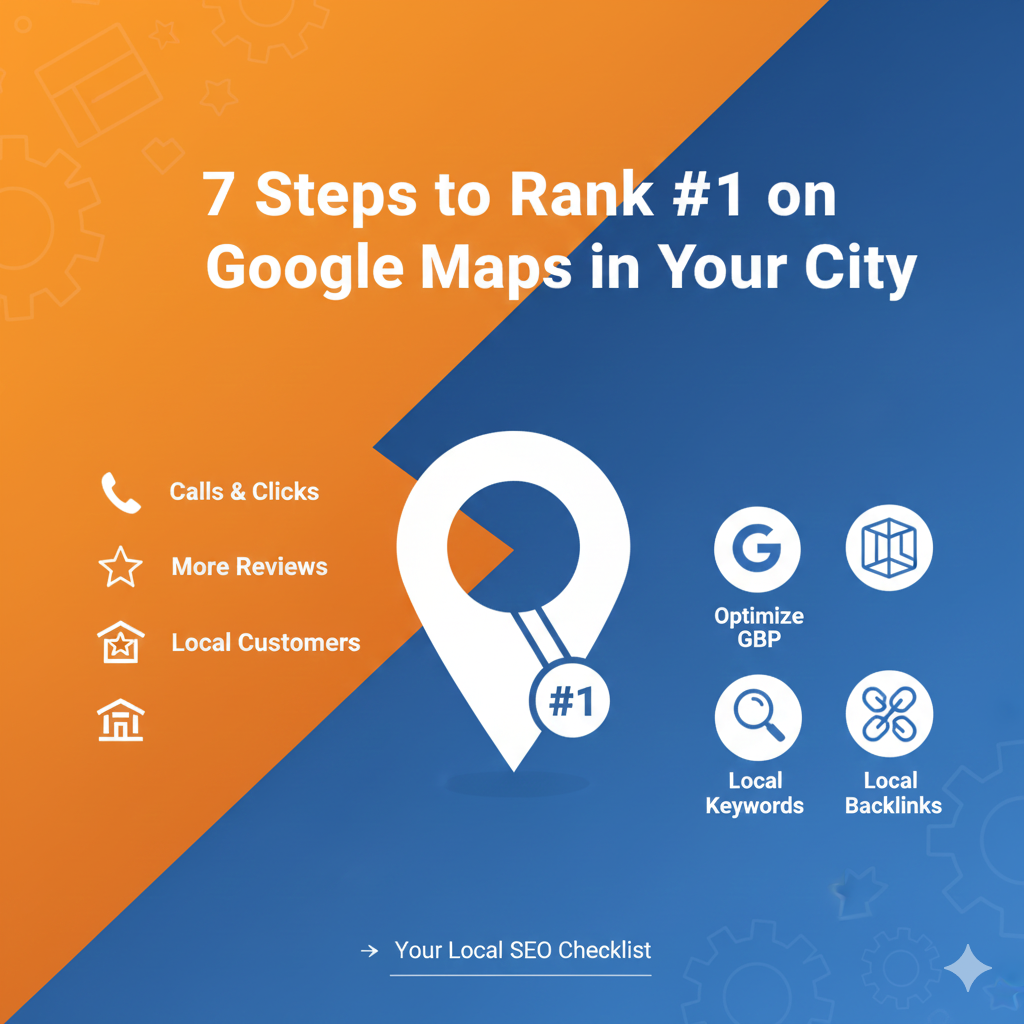 You are currently viewing Local SEO Checklist: 7 Steps to Rank #1 on Google Maps in Your City