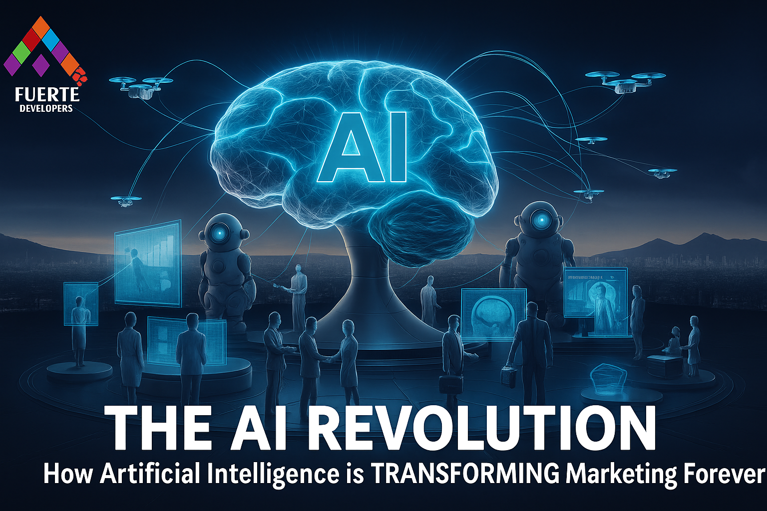 You are currently viewing The AI Revolution: How Artificial Intelligence is TRANSFORMING Marketing Forever