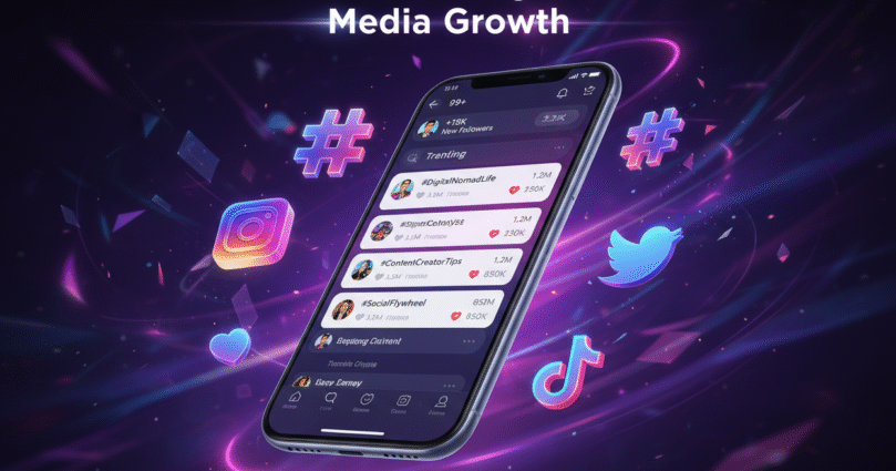 The Role of Hashtags in Social Media Growth