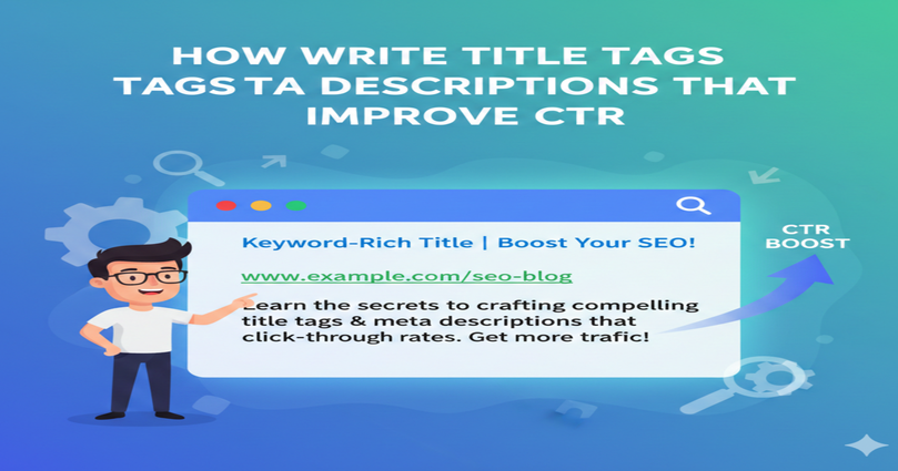 How to Write Title Tags & Meta Descriptions That Improve CTR