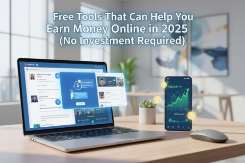 Free Tools That Can Help You Earn Money Online in 2025 (No Investment Required)