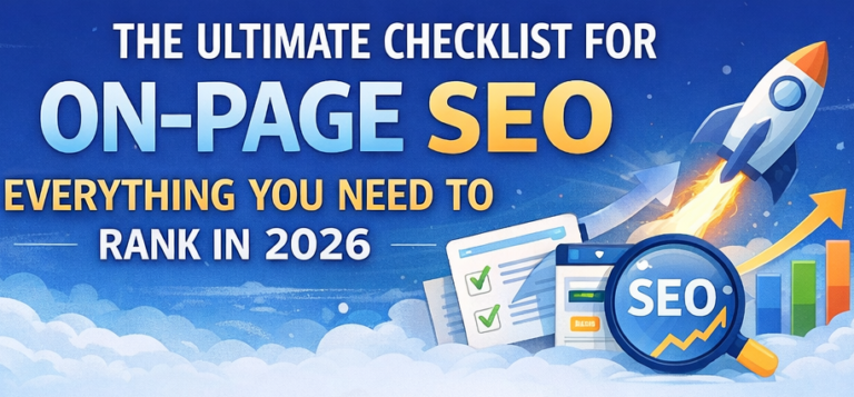 on page SEO cheacklist
