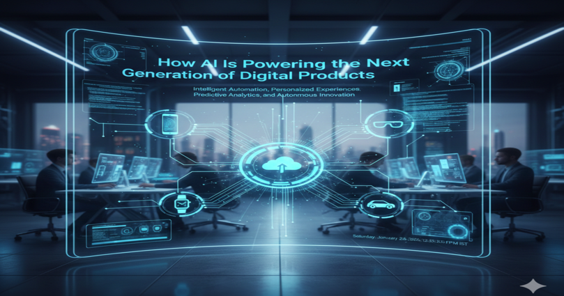How AI Is Powering the Next Generation of Digital Products