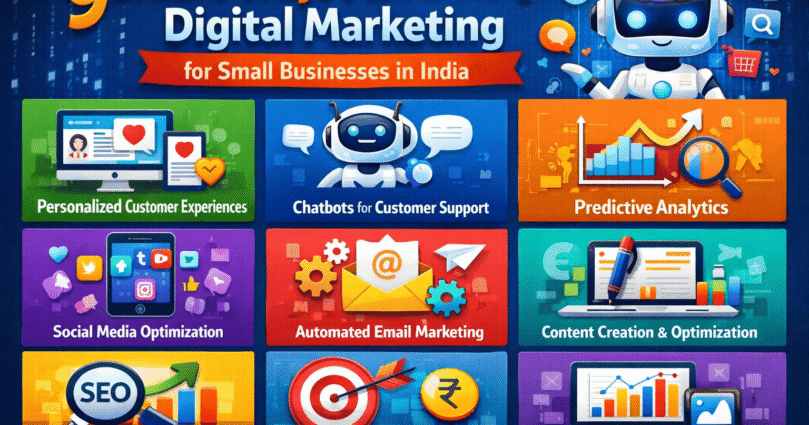 9 Smart Ways AI Is Boosting Digital Marketing for Small Businesses in India