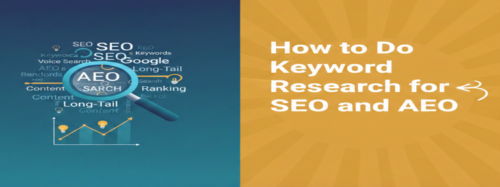 How to Do Keyword Research for SEO and AEO