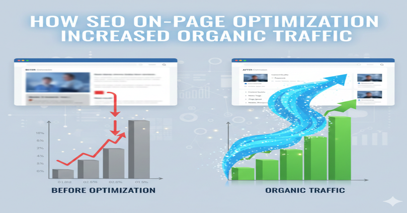 How SEO On-Page Optimization Increased Organic Traffic