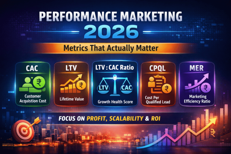 Performance Marketing 2026: Metrics That Actually Matter