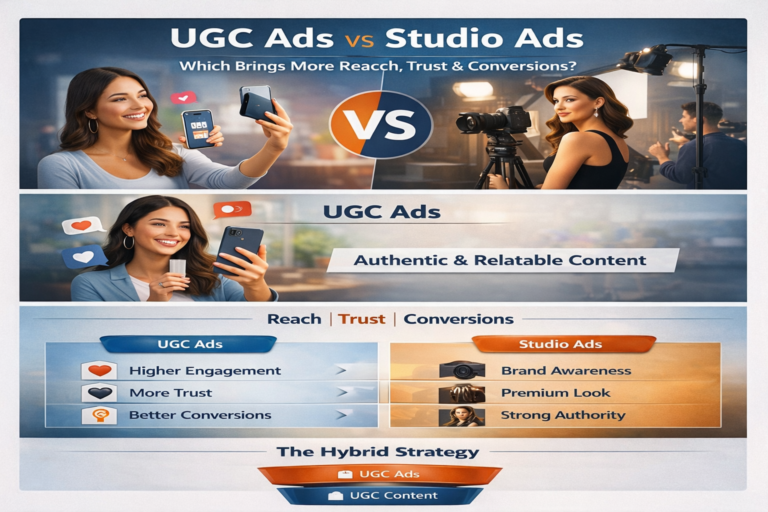 UGC ads VS Studio Ads