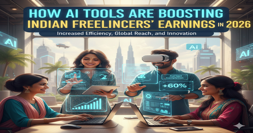 You are currently viewing How AI Tools Are Boosting Indian Freelancers’ Earnings in 2026