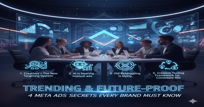 You are currently viewing Trending & Future-Proof: 4 Meta Ads Secrets Every Brand Must Know 