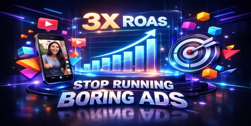 You are currently viewing Stop Running Boring Ads: How Creativity, UGC, and Smart Targeting Are Driving 3X ROAS in 2026