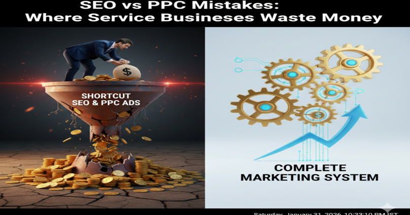 SEO vs PPC Mistakes: Where Service Businesses Waste Money