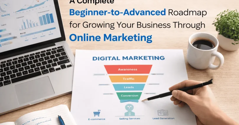 A Complete Beginner-to-Advanced Roadmap for Growing Your Business Through Online Marketing