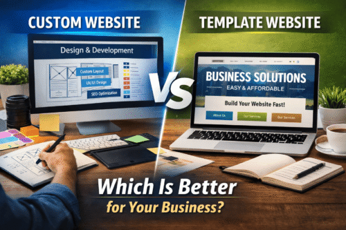 Custom Website vs Template Website: Which Is Better for Your Business?