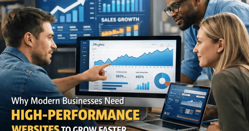 Why Modern Businesses Need High-Performance Websites to Grow Faster