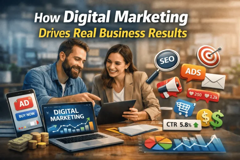 How Digital Marketing Drives Real Business Results — Strategy and Growth Visualization