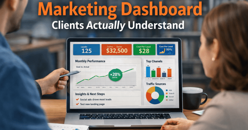 How to Build a Marketing Dashboard Clients Actually Understand